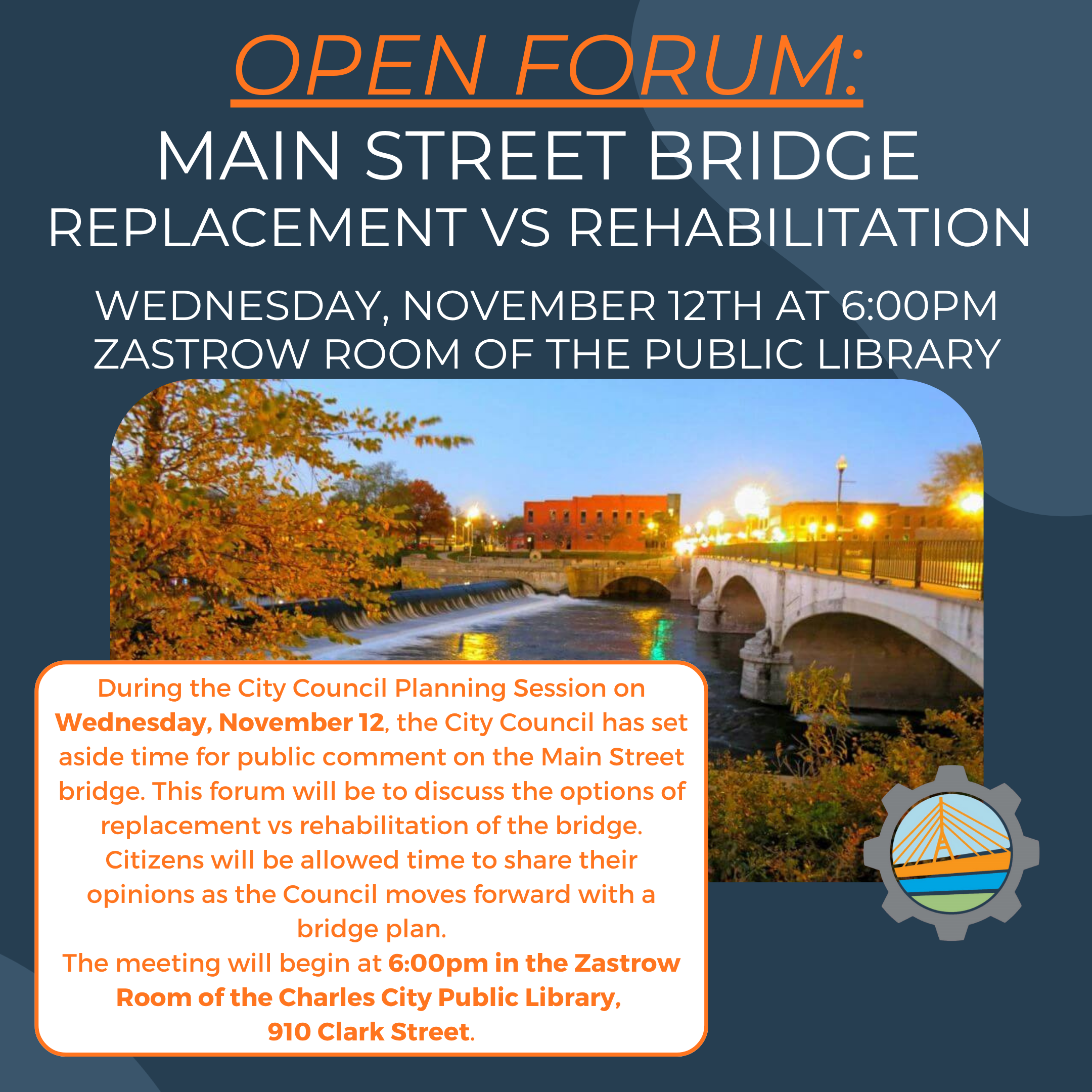 Main St Bridge Forum